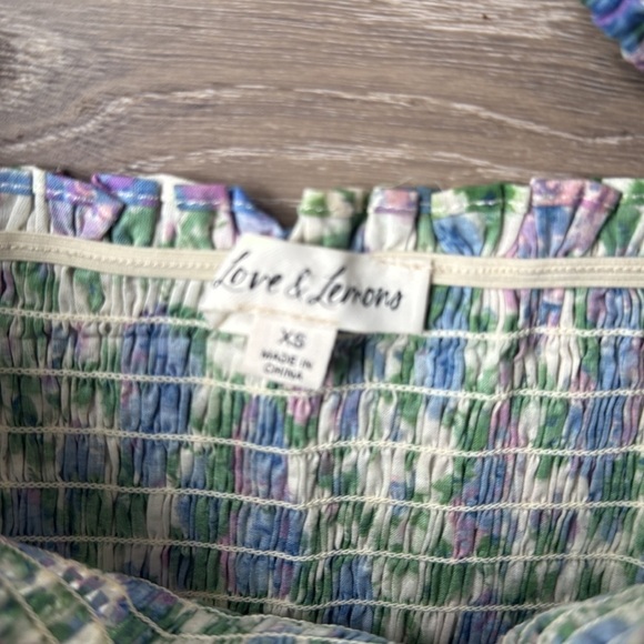 FOR LOVE & LEMONS Bridget Crop Top in Wisteria XS - Picture 6 of 10